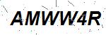 CAPTCHA verification image containing distorted text characters
