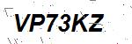 CAPTCHA verification image containing distorted text characters