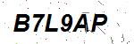 CAPTCHA verification image containing distorted text characters