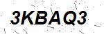 CAPTCHA verification image containing distorted text characters
