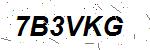 CAPTCHA verification image containing distorted text characters