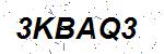 CAPTCHA verification image containing distorted text characters