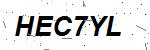 CAPTCHA verification image containing distorted text characters