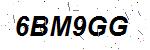 CAPTCHA verification image containing distorted text characters