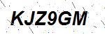 CAPTCHA verification image containing distorted text characters