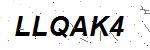 CAPTCHA verification image containing distorted text characters