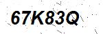 CAPTCHA verification image containing distorted text characters