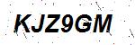 CAPTCHA verification image containing distorted text characters
