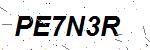 CAPTCHA verification image containing distorted text characters