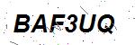 CAPTCHA verification image containing distorted text characters