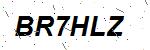 CAPTCHA verification image containing distorted text characters