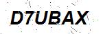 CAPTCHA verification image containing distorted text characters