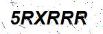 CAPTCHA verification image containing distorted text characters