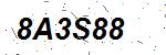 CAPTCHA verification image containing distorted text characters