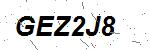 CAPTCHA verification image containing distorted text characters