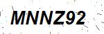 CAPTCHA verification image containing distorted text characters