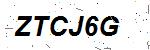 CAPTCHA verification image containing distorted text characters