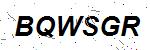 CAPTCHA verification image containing distorted text characters