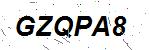 CAPTCHA verification image containing distorted text characters