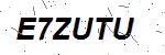 CAPTCHA verification image containing distorted text characters