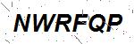 CAPTCHA verification image containing distorted text characters