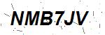 CAPTCHA verification image containing distorted text characters