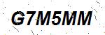 CAPTCHA verification image containing distorted text characters