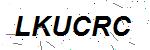 CAPTCHA verification image containing distorted text characters