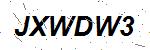 CAPTCHA verification image containing distorted text characters