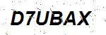 CAPTCHA verification image containing distorted text characters