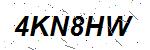 CAPTCHA verification image containing distorted text characters