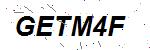 CAPTCHA verification image containing distorted text characters