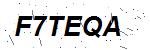 CAPTCHA verification image containing distorted text characters