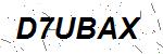 CAPTCHA verification image containing distorted text characters
