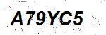 CAPTCHA verification image containing distorted text characters