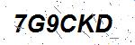 CAPTCHA verification image containing distorted text characters