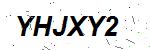 CAPTCHA verification image containing distorted text characters