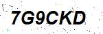 CAPTCHA verification image containing distorted text characters