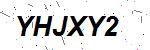 CAPTCHA verification image containing distorted text characters