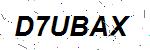 CAPTCHA verification image containing distorted text characters
