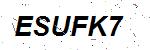 CAPTCHA verification image containing distorted text characters