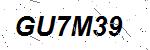 CAPTCHA verification image containing distorted text characters