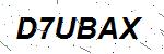 CAPTCHA verification image containing distorted text characters