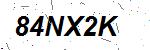 CAPTCHA verification image containing distorted text characters