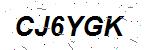 CAPTCHA verification image containing distorted text characters