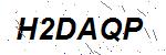 CAPTCHA verification image containing distorted text characters