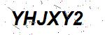 CAPTCHA verification image containing distorted text characters