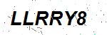 CAPTCHA verification image containing distorted text characters