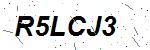 CAPTCHA verification image containing distorted text characters