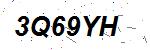 CAPTCHA verification image containing distorted text characters